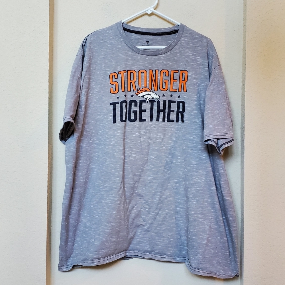 Fanatics Denver Bronocs Tee.  Size 3xl